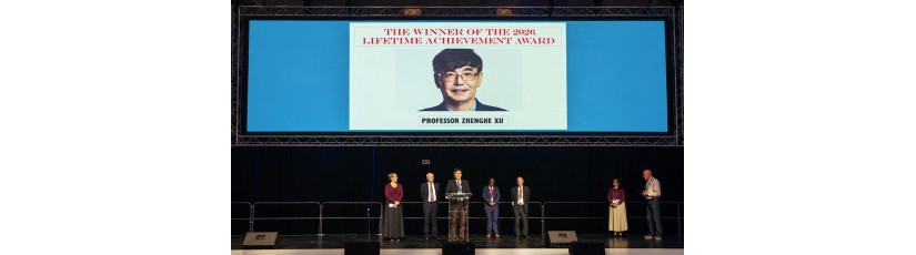 Academician Xu Zhenghe, 、Receives the IMPC 2026 Lifetime Achievement Award
